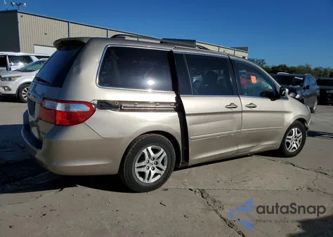 2006 Honda Odyssey Exl z USA, uszkodzony, nr VIN 5FNRL38656B430397
